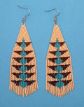 Southwest style fringe earrings - Lemonade Mermaid