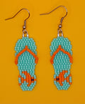 Reef fish flip flop earrings - Lemonade Mermaid