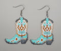 Cowboy Boot Earrings - Lemonade Mermaid