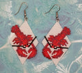 Lobster earrings - Lemonade Mermaid