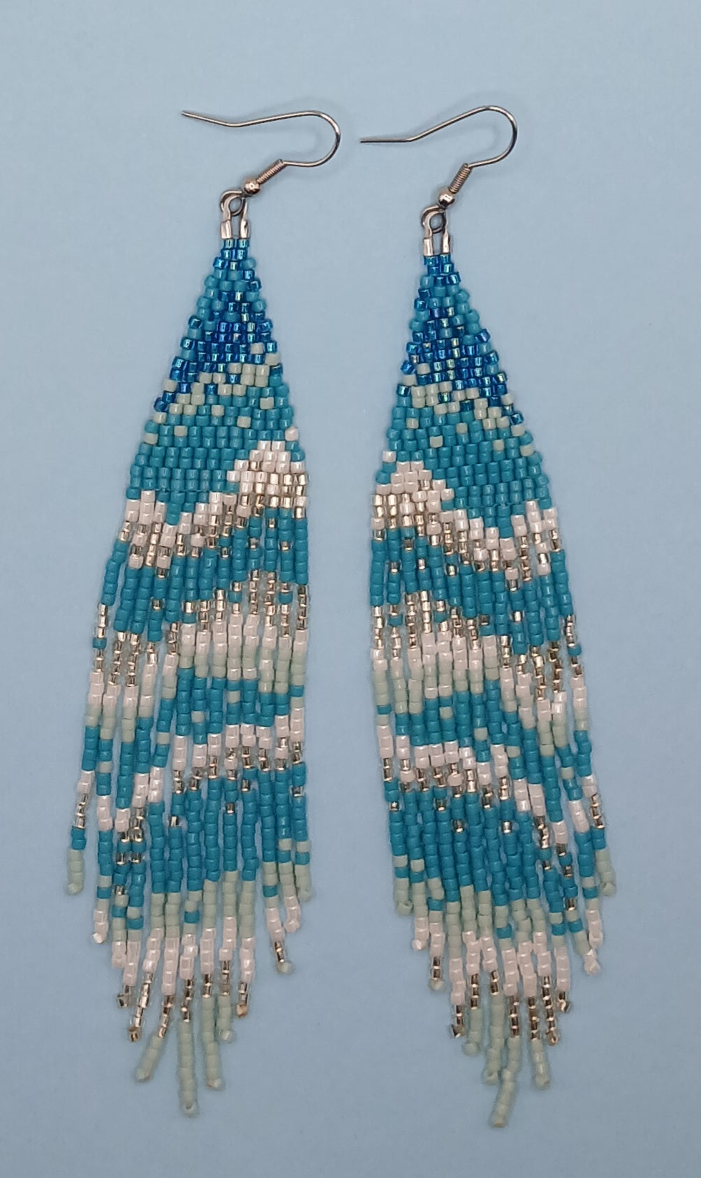 Ocean Wave Fringe Earrings - Lemonade Mermaid