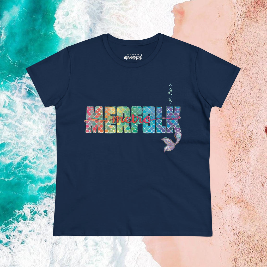 O-fish-al "Metro Merfolk" Semi-Fitted Graphic Tee (3 colors)