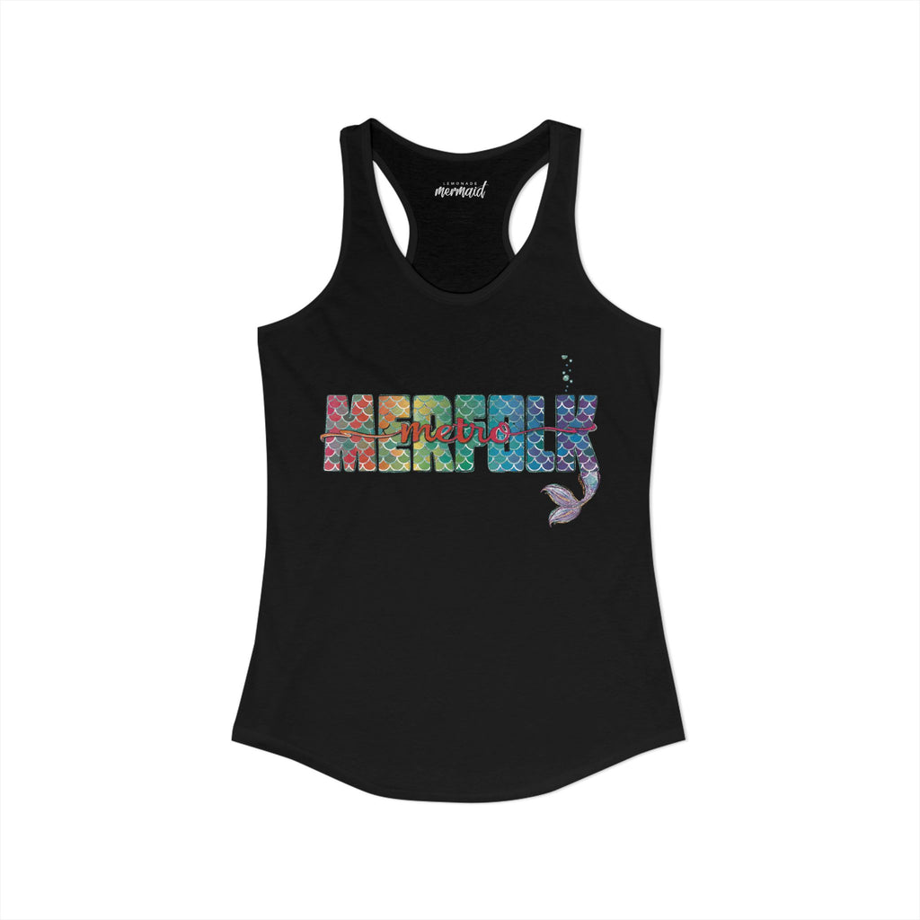 O-fish-al "Metro Merfolk" Racerback Tank