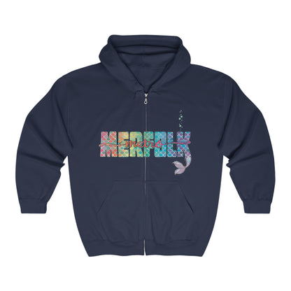 O-fish-al "Metro Merfolk" Unisex Zip Hoodie