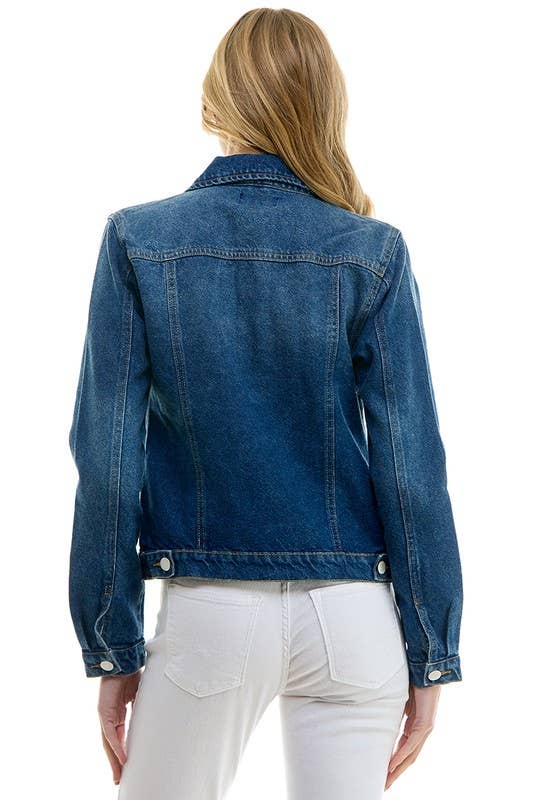 (New) Denim Jacket - Lemonade Mermaid
