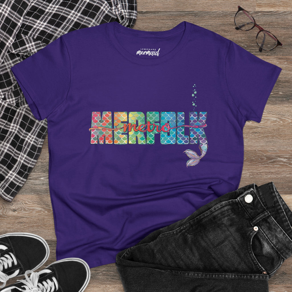 O-fish-al "Metro Merfolk" Semi-Fitted Graphic Tee (3 colors)