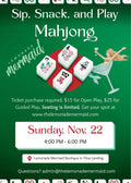 Sip, Snack, and Play Mahjong at Lemonade Mermaid Boutique