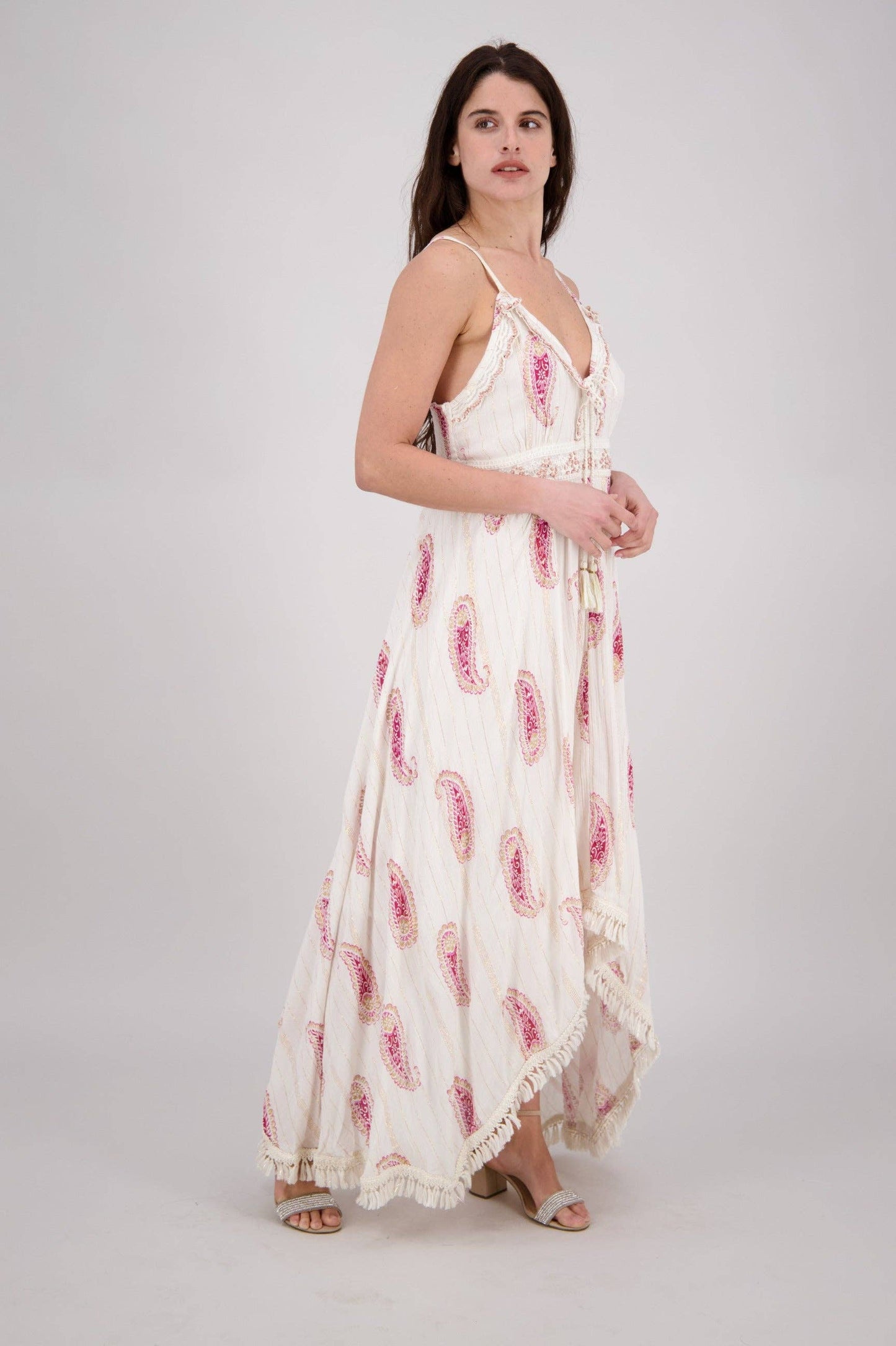 Paisley Flowy Maxi Dress