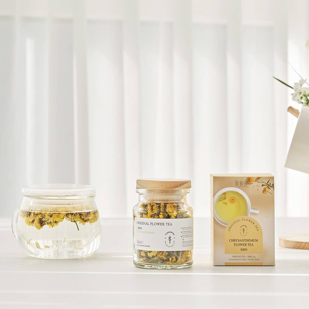 Kkokdam Flower Tea Glass Jar