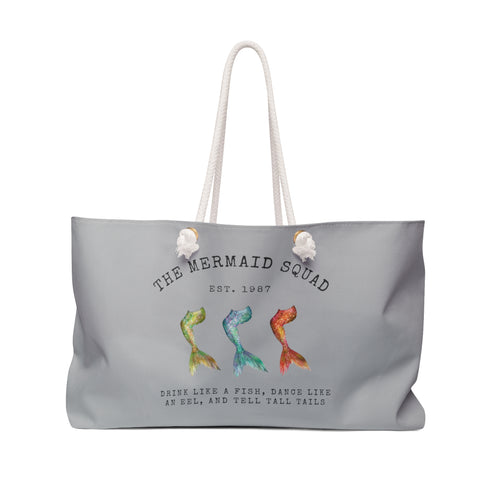 'The Mermaid Squad' Tote - Lemonade Mermaid