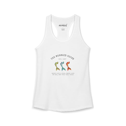 "The Mermaid Squad" - Women's Ideal Racerback Tank