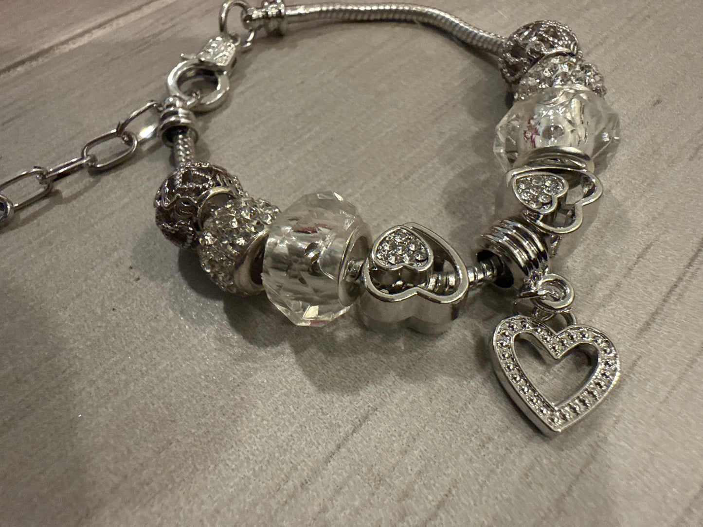 Shimmering Silver Bracelet