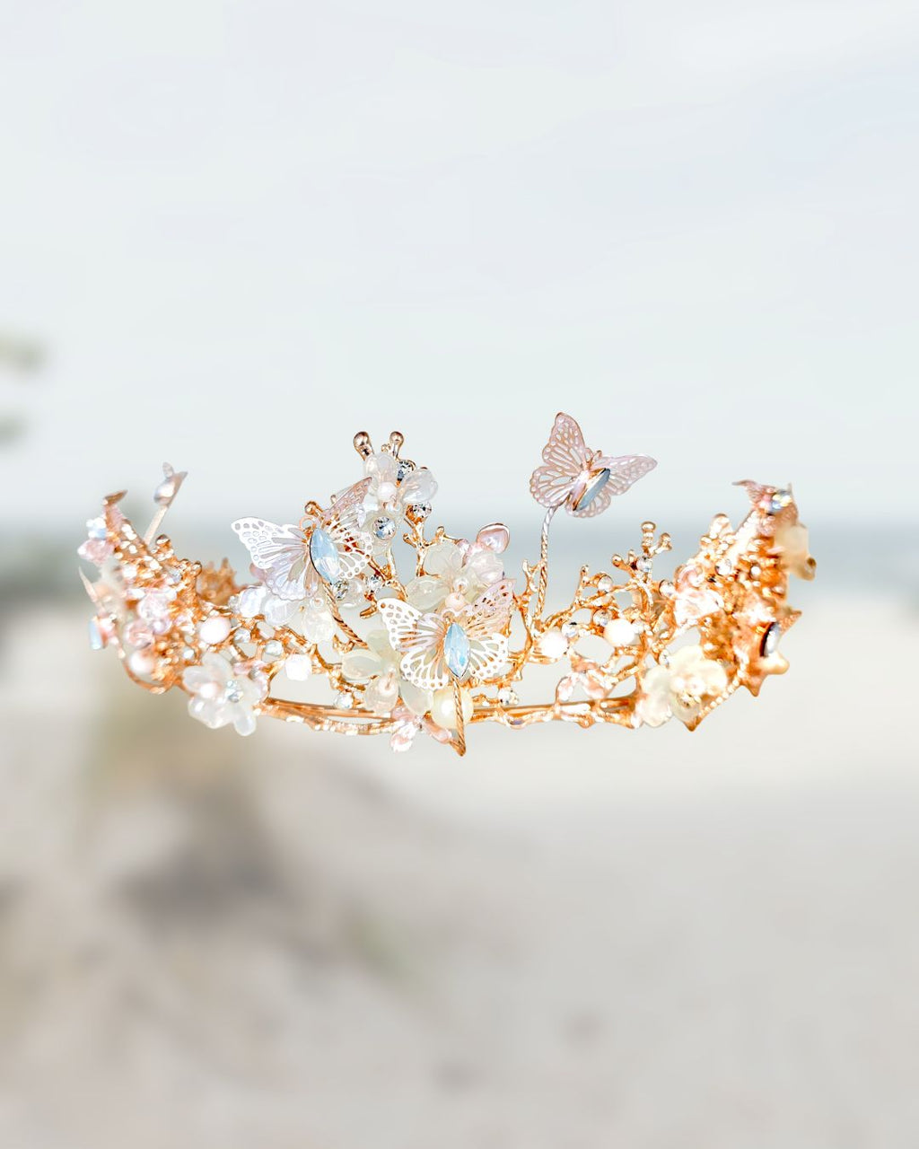 Butterfly Princess Crown (4 colors) - Lemonade Mermaid