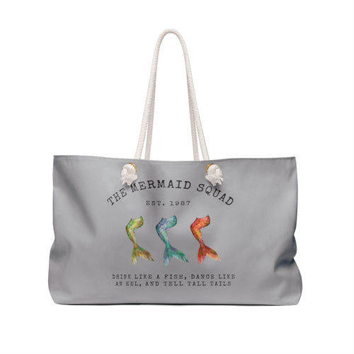 'The Mermaid Squad' Tote - Lemonade Mermaid