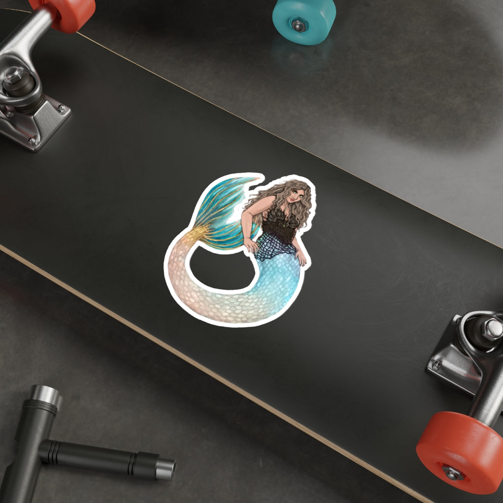 "The Lemonade Mermaid" Die-Cut Stickers