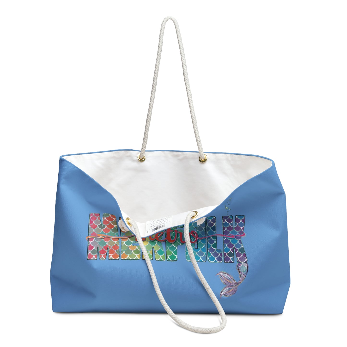 O-fish-al "Metro Merfolk" Weekender Tote