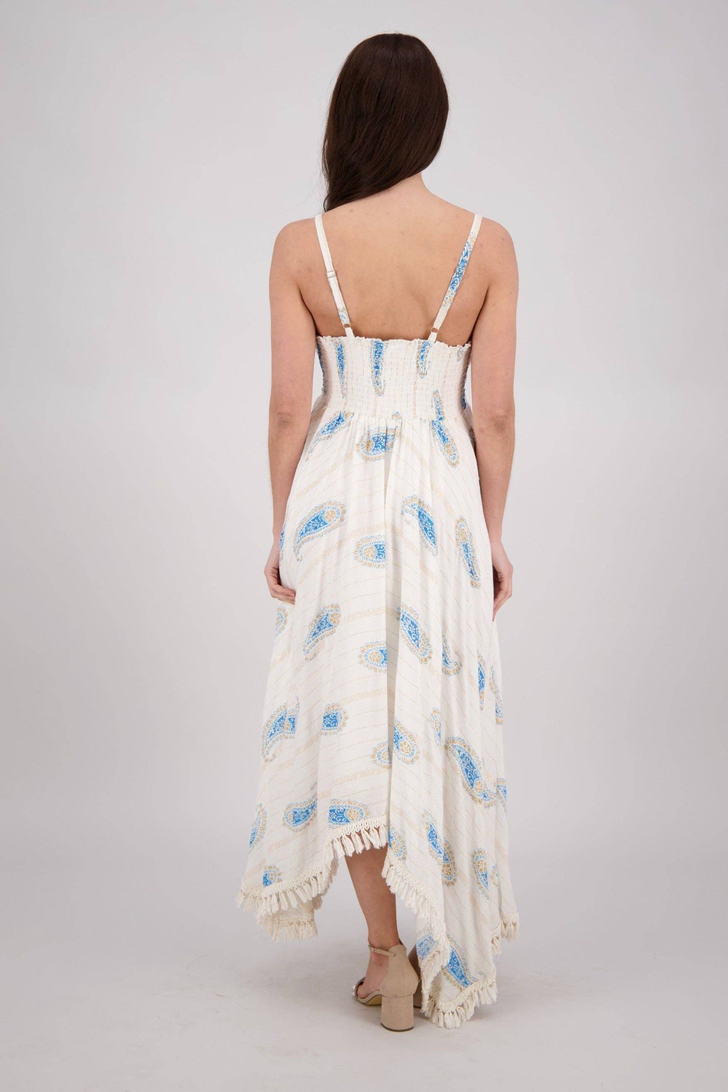Paisley Flowy Maxi Dress