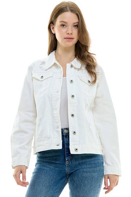 (New) Denim Jacket - Lemonade Mermaid