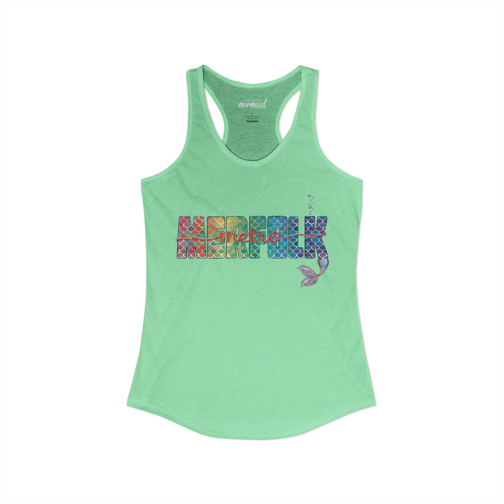 O-fish-al "Metro Merfolk" Racerback Tank