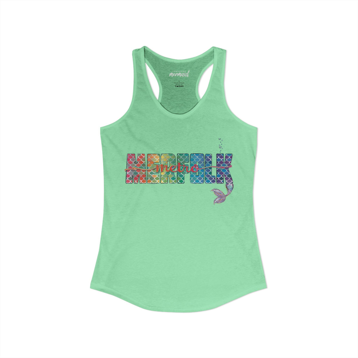 O-fish-al "Metro Merfolk" Racerback Tank