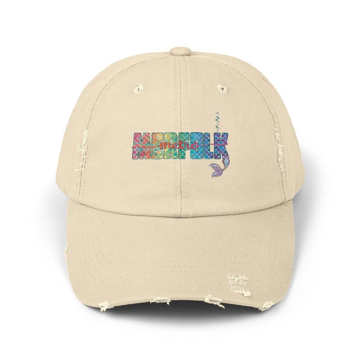 O-fish-al "Metro Merfolk" Distressed Cap