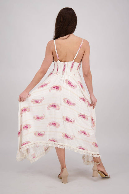 Paisley Flowy Maxi Dress