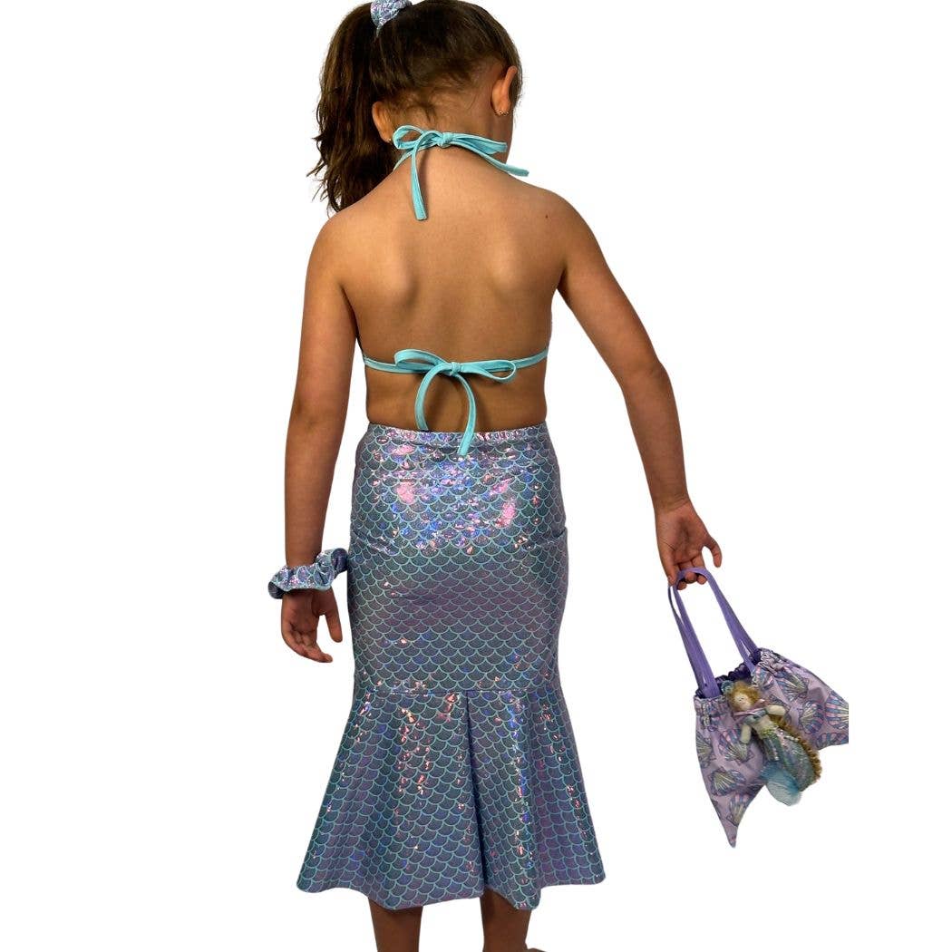 Mermaid Tail Glitter Skirt