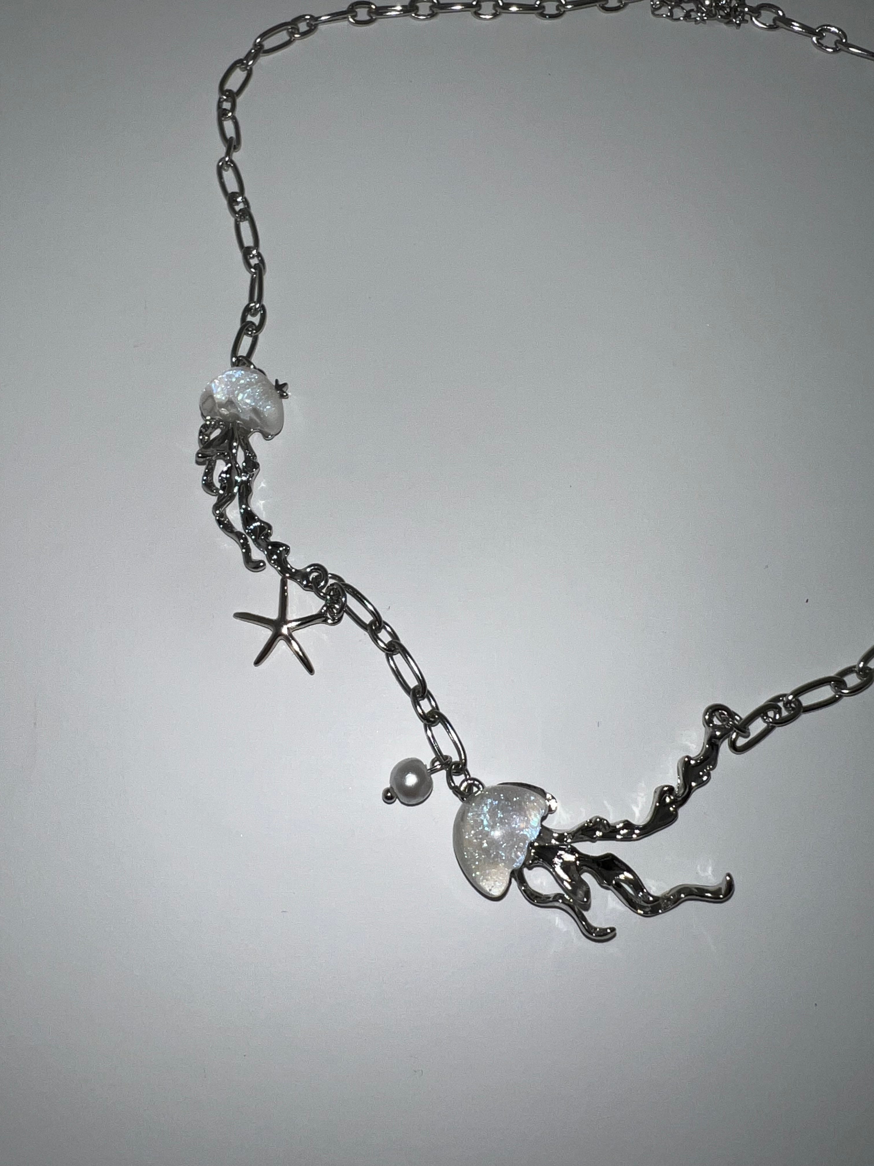 Jellyfish Dance Necklace - Lemonade Mermaid