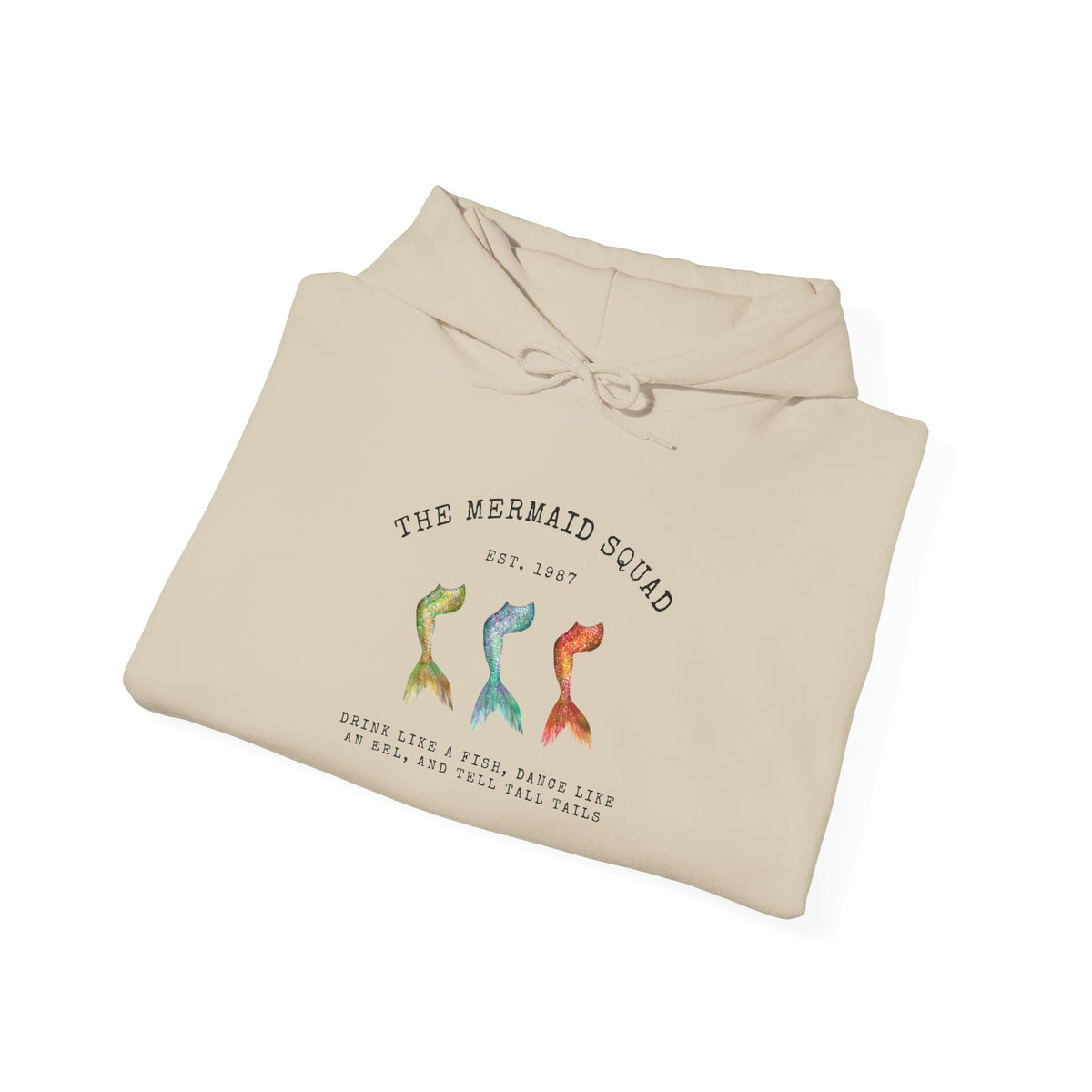 "The Mermaid Squad" Graphic Hoodie