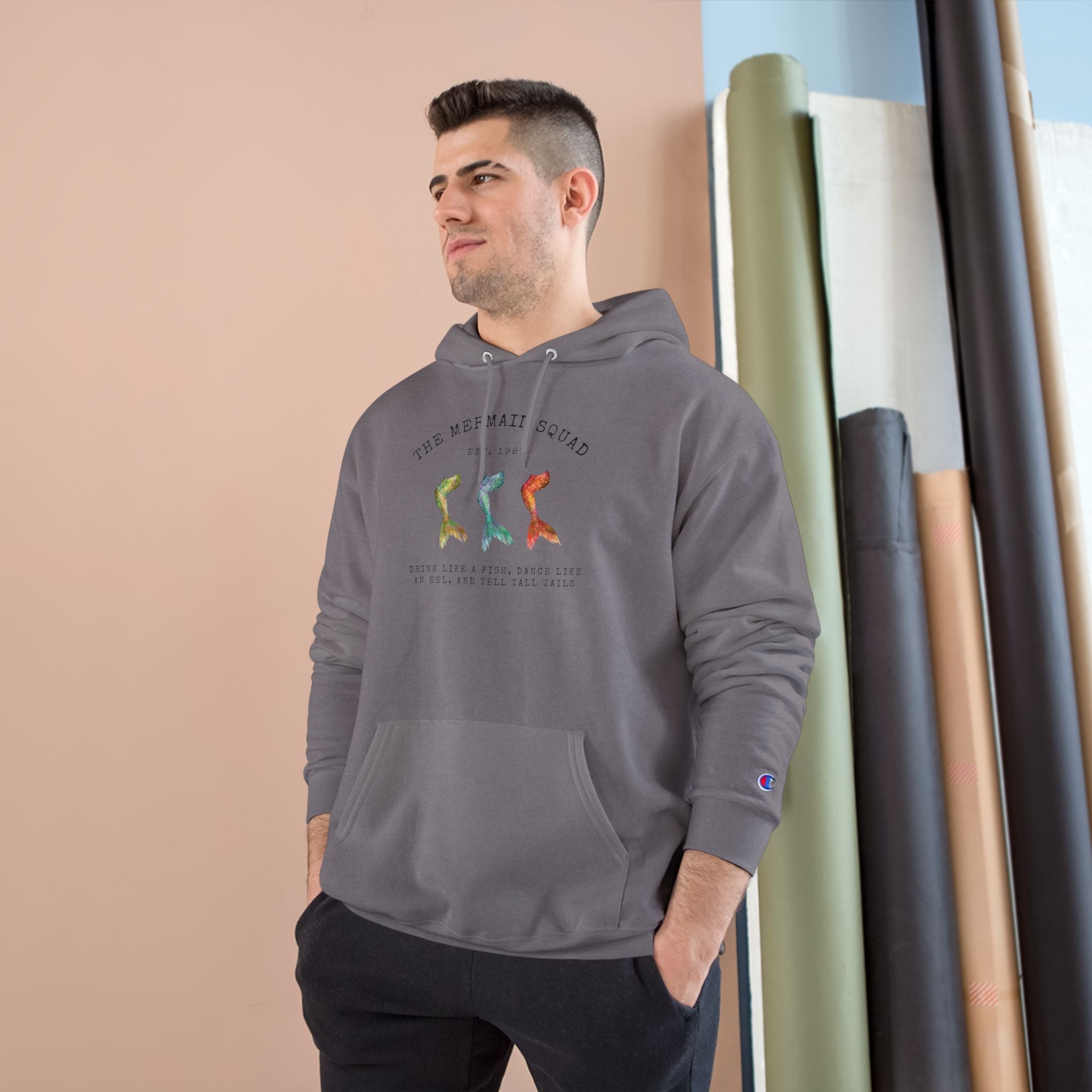 Mermaid Squad Champion Hoodie (2 colors)