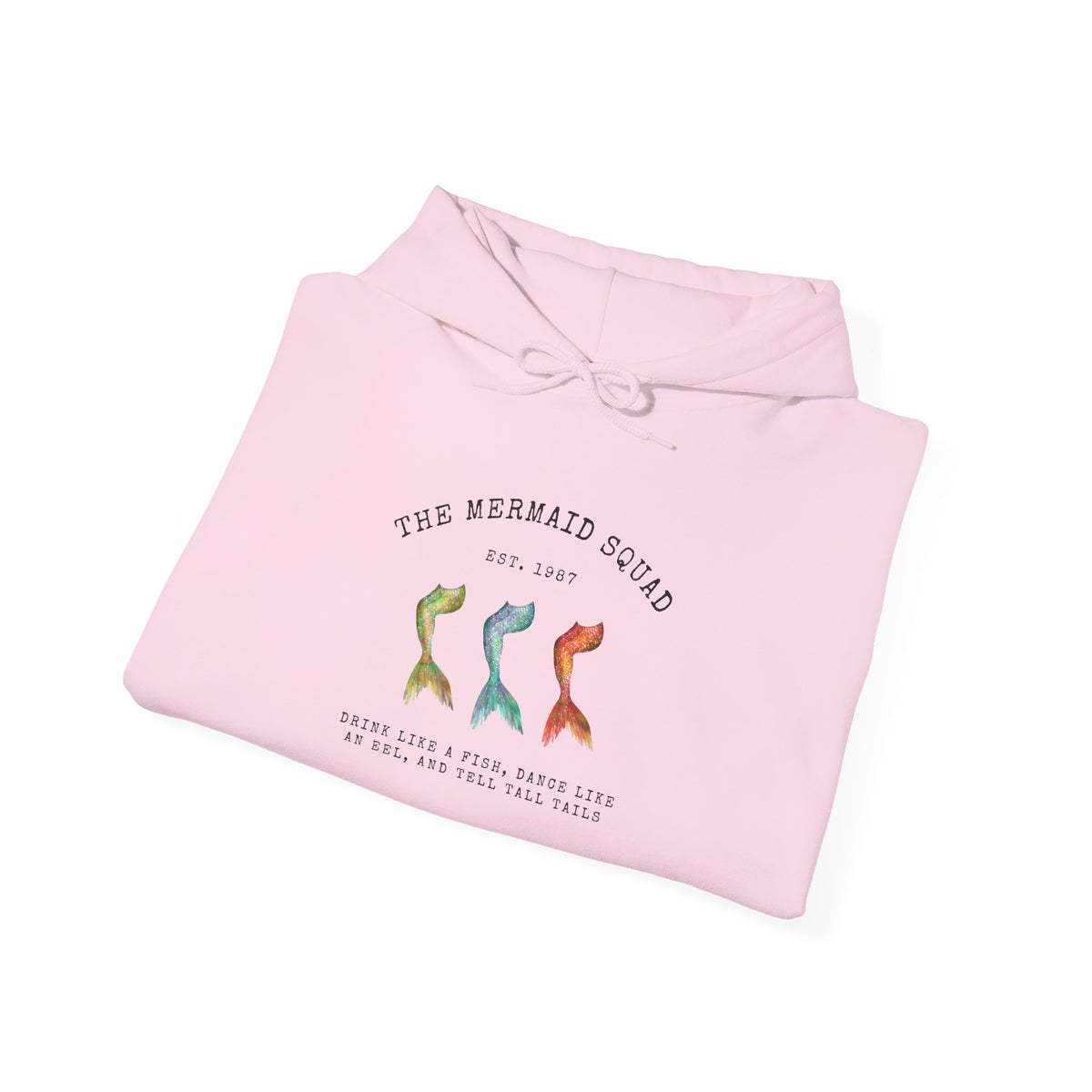 "The Mermaid Squad" Graphic Hoodie
