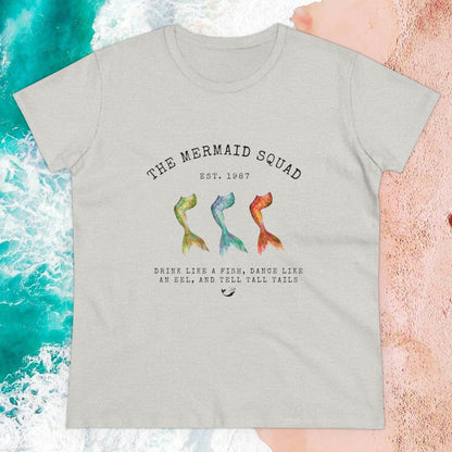 'The Mermaid Squad' Semi-Fitted Graphic Tee