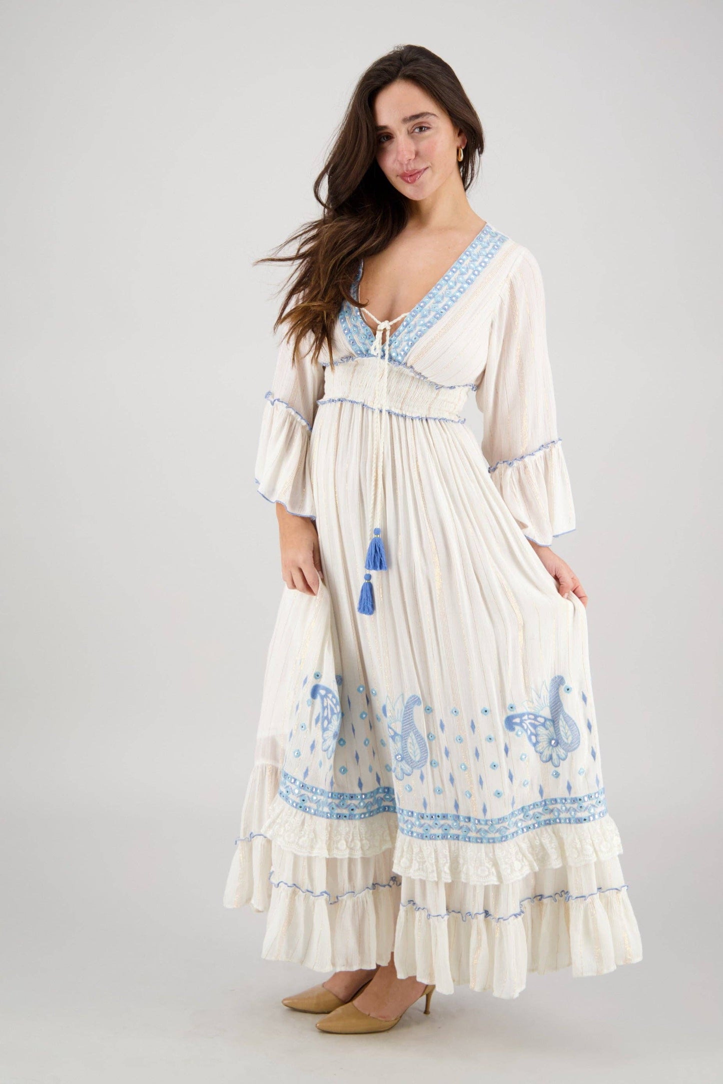 Long Sleeve Goddess Dress