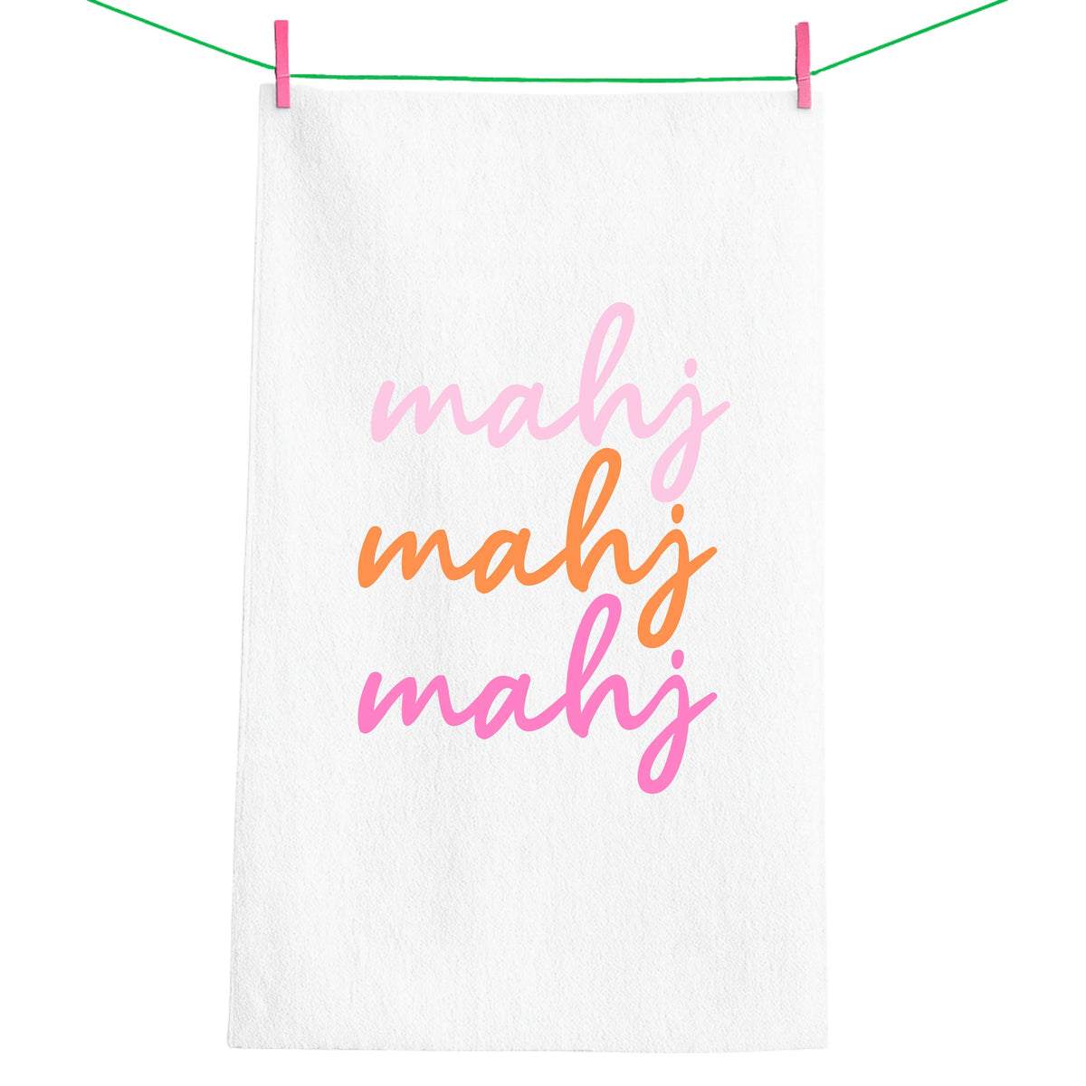Mah Jong Hostess Towels