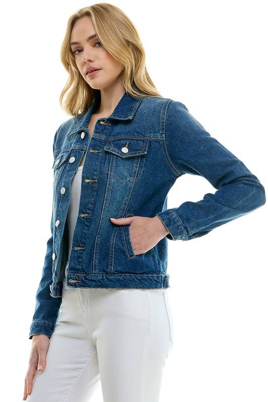 (New) Denim Jacket - Lemonade Mermaid