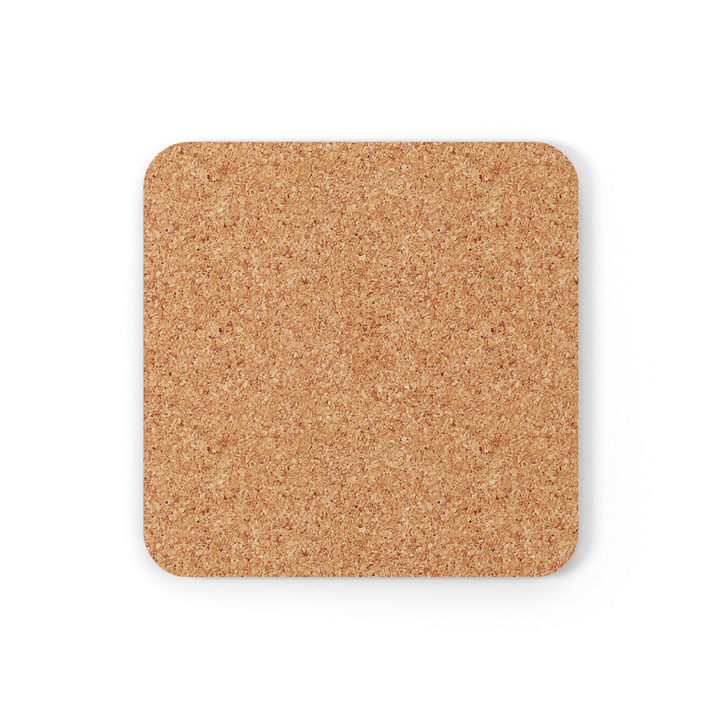 Beachy Seaside Seashell Cork Back Coaster Set