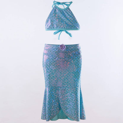 Mermaid Tail Glitter Skirt