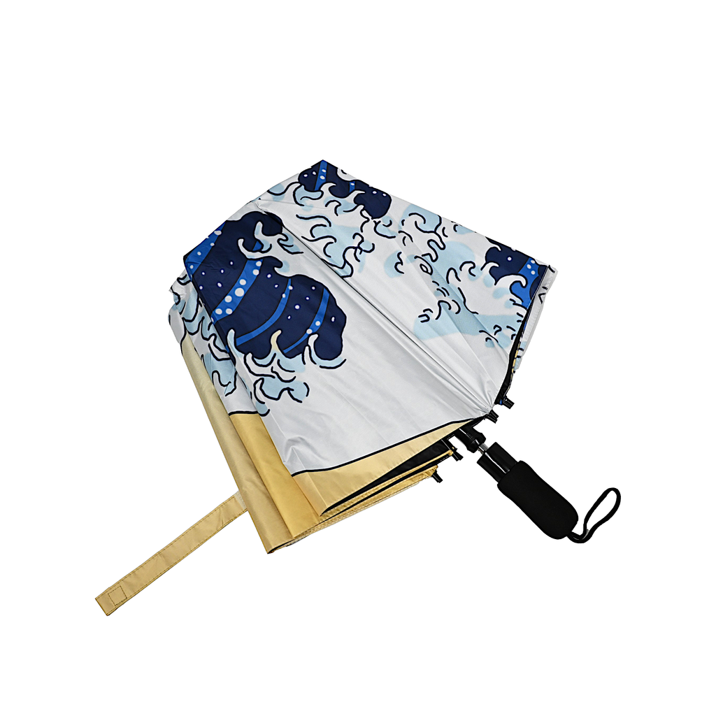 Great Wave Umbrella - Lemonade Mermaid