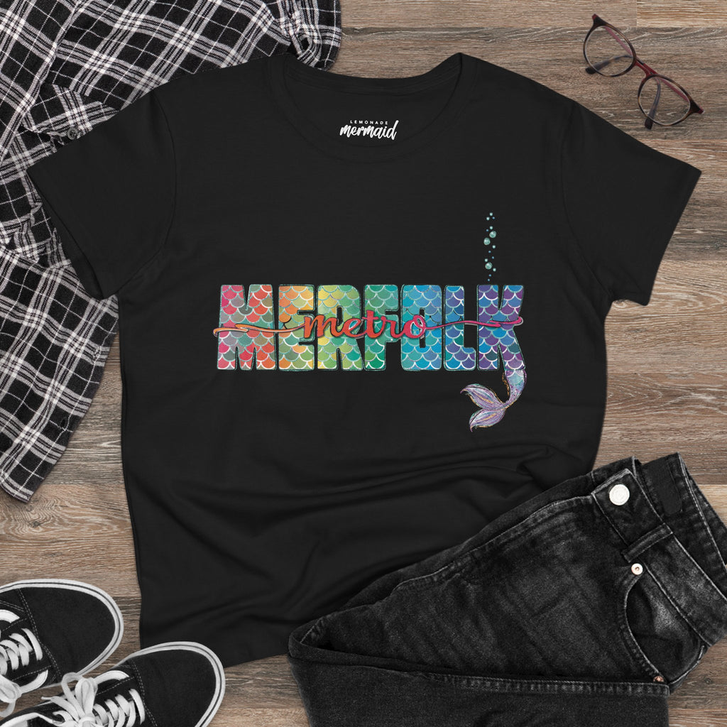 O-fish-al "Metro Merfolk" Semi-Fitted Graphic Tee (3 colors)