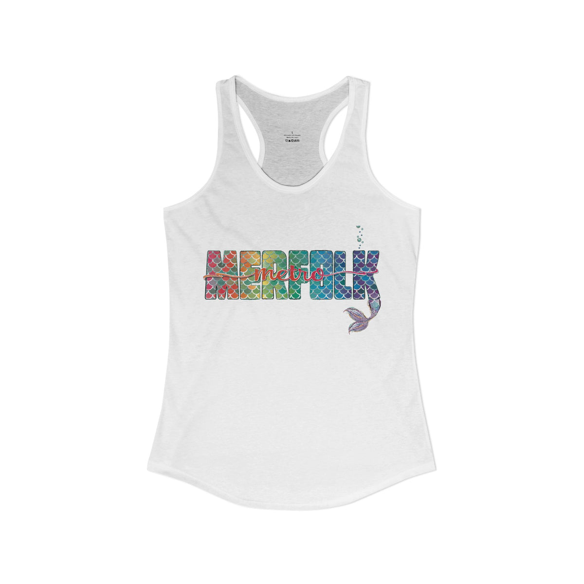 O-fish-al "Metro Merfolk" Racerback Tank
