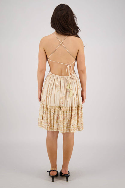 Strappy Boho Midi Dress