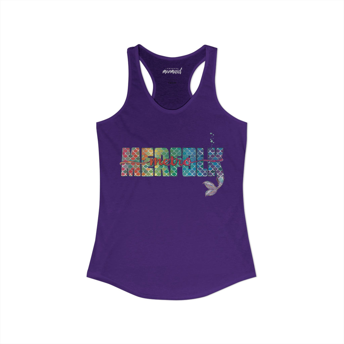 O-fish-al "Metro Merfolk" Racerback Tank