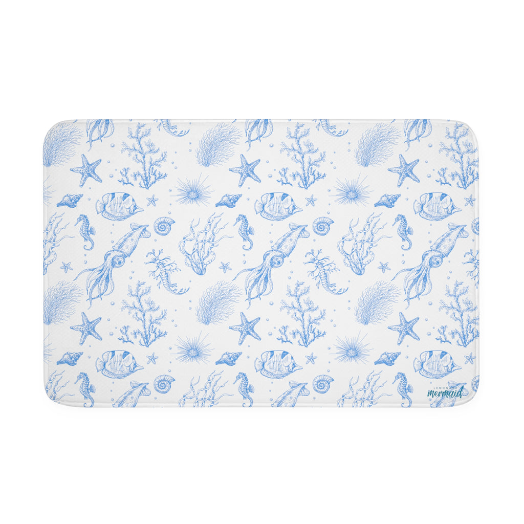 'Under the Sea' Luxe Memory Foam Bath Mat (2 sizes)