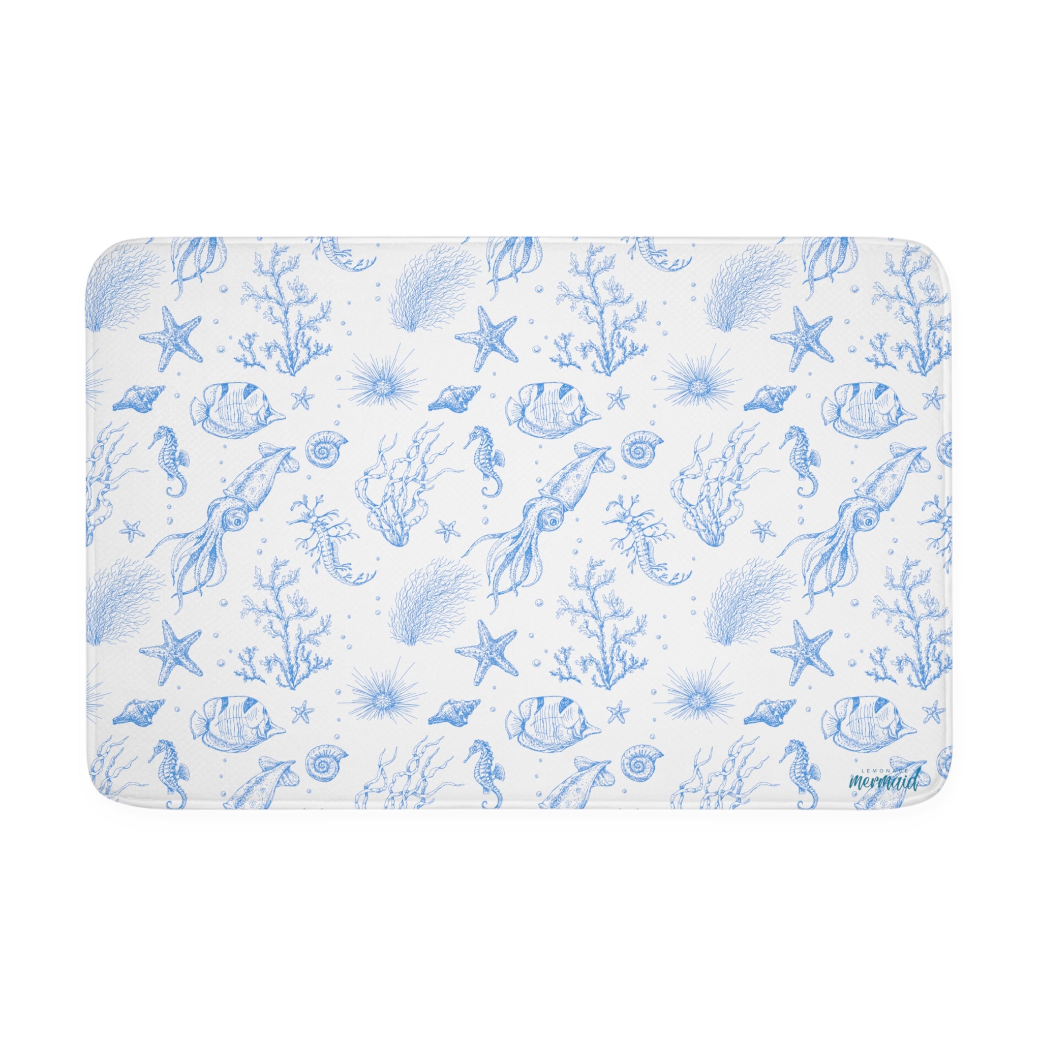 'Under the Sea' Luxe Memory Foam Bath Mat (2 sizes)