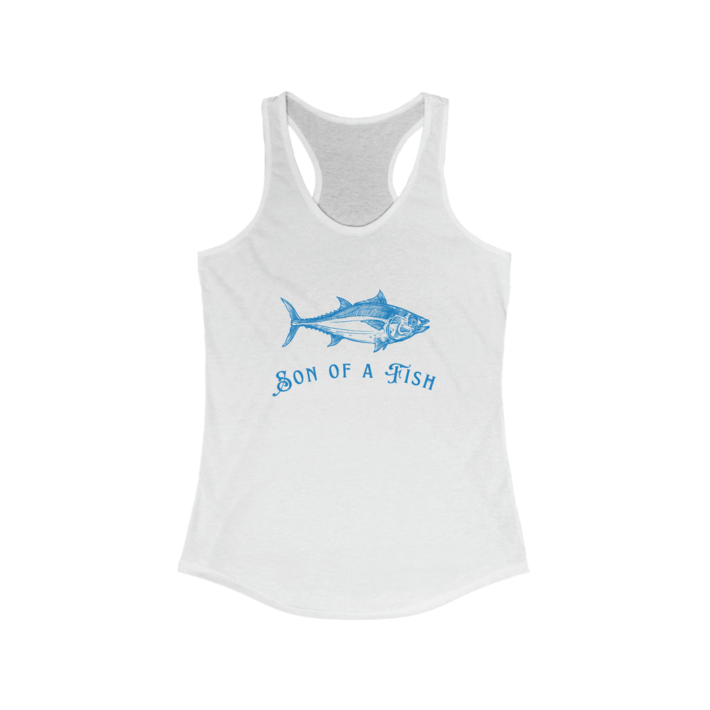 "Son of a Fish" Nautically Naughty Racerback Tank
