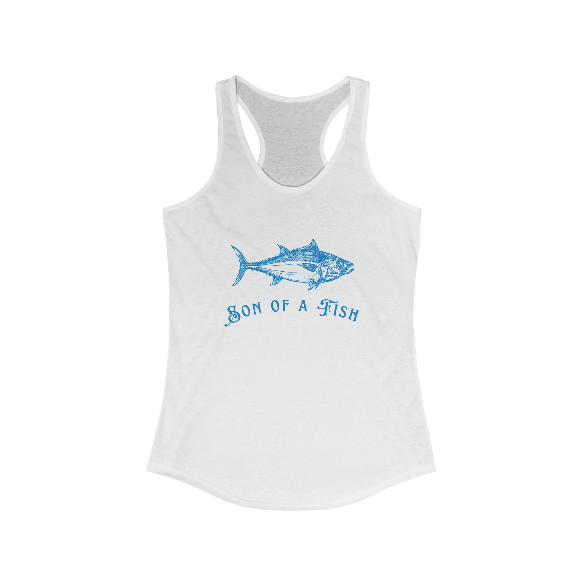 "Son of a Fish" Nautically Naughty Racerback Tank