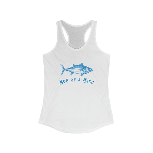 "Son of a Fish" Nautically Naughty Racerback Tank - Lemonade Mermaid