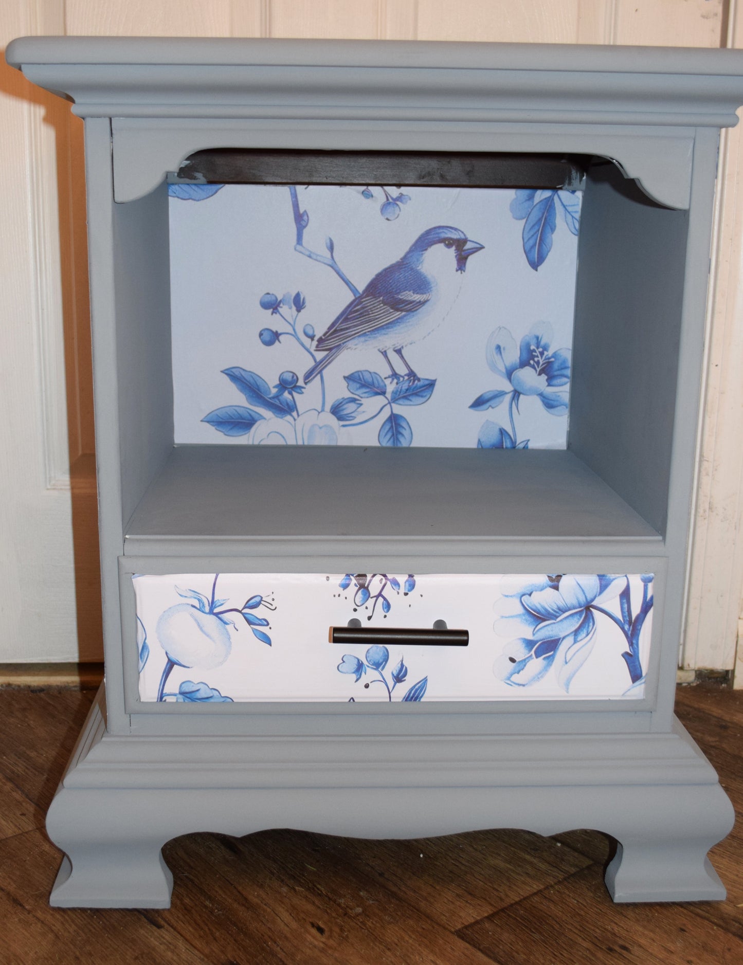 Blue Bird End Table