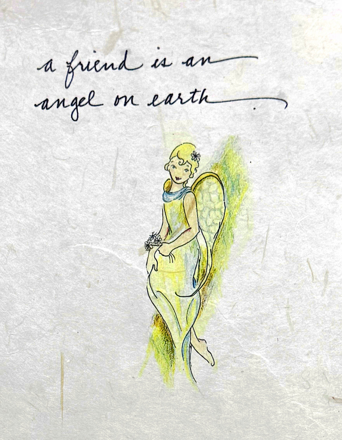 Book - Hidden Message - Angel Friend - #27069 - Lemonade Mermaid