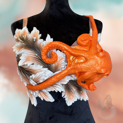 Siren Allure "Kraken's Embrace" Custom Silicone Mermaid Top